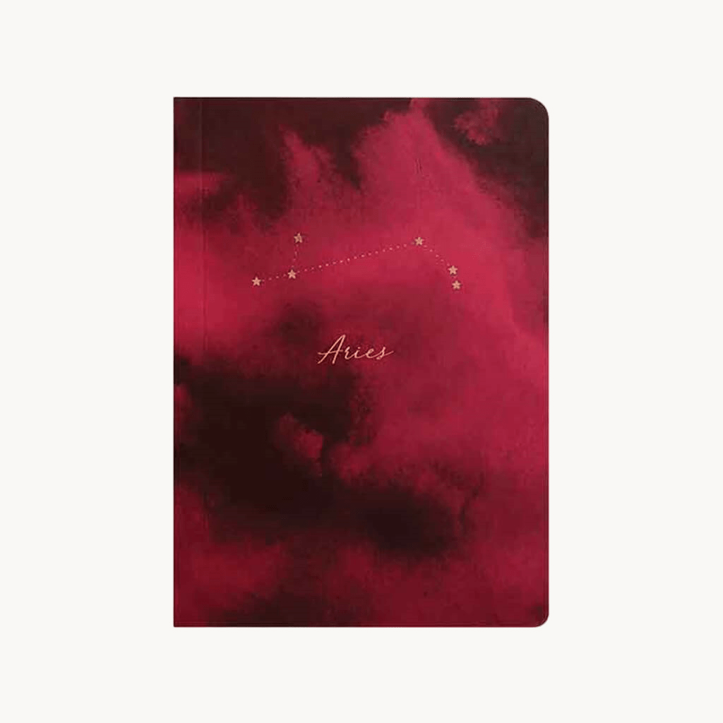 Portico Designs Constellations Softcover Lined Pocket Journal Notebook | Aries - Giftsmith