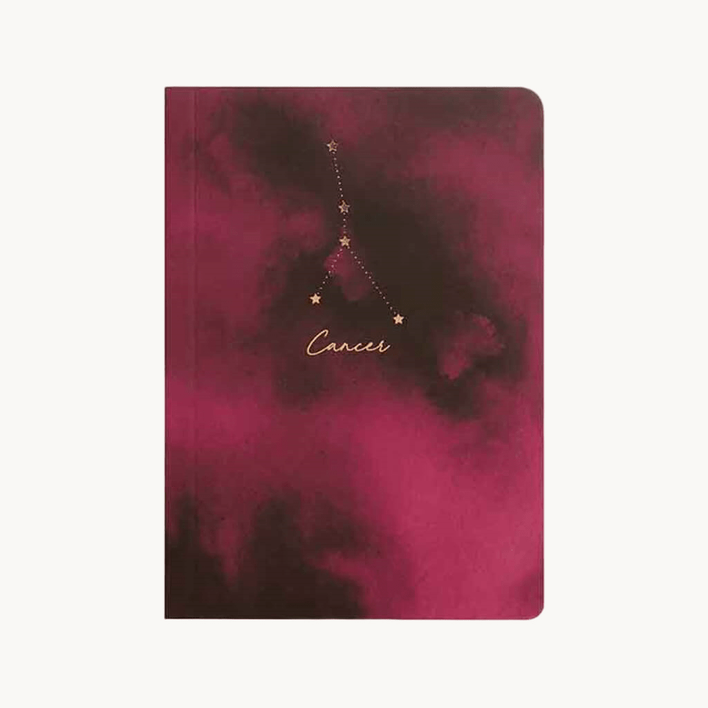 Portico Designs Constellations Softcover Lined Pocket Journal Notebook | Cancer - Giftsmith