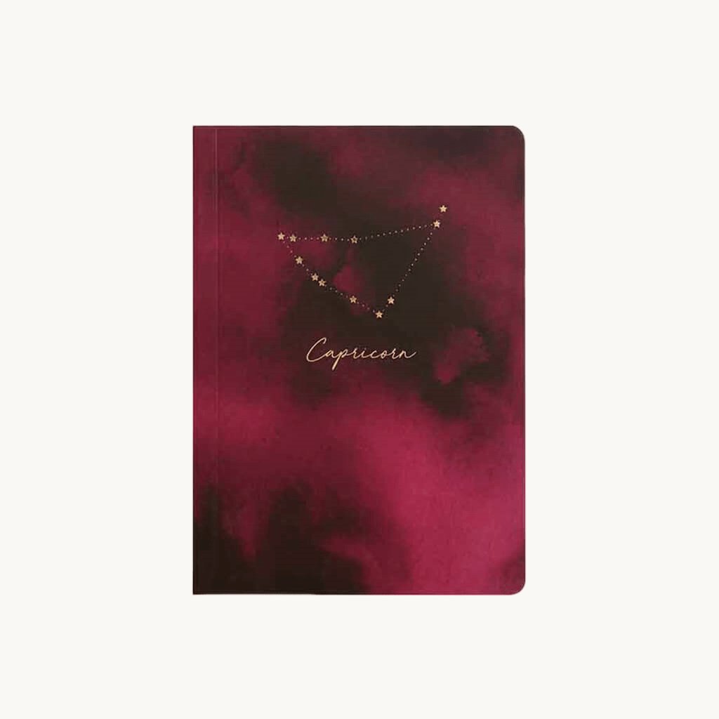 Portico Designs Constellations Softcover Lined Pocket Journal Notebook | Capricorn - Giftsmith