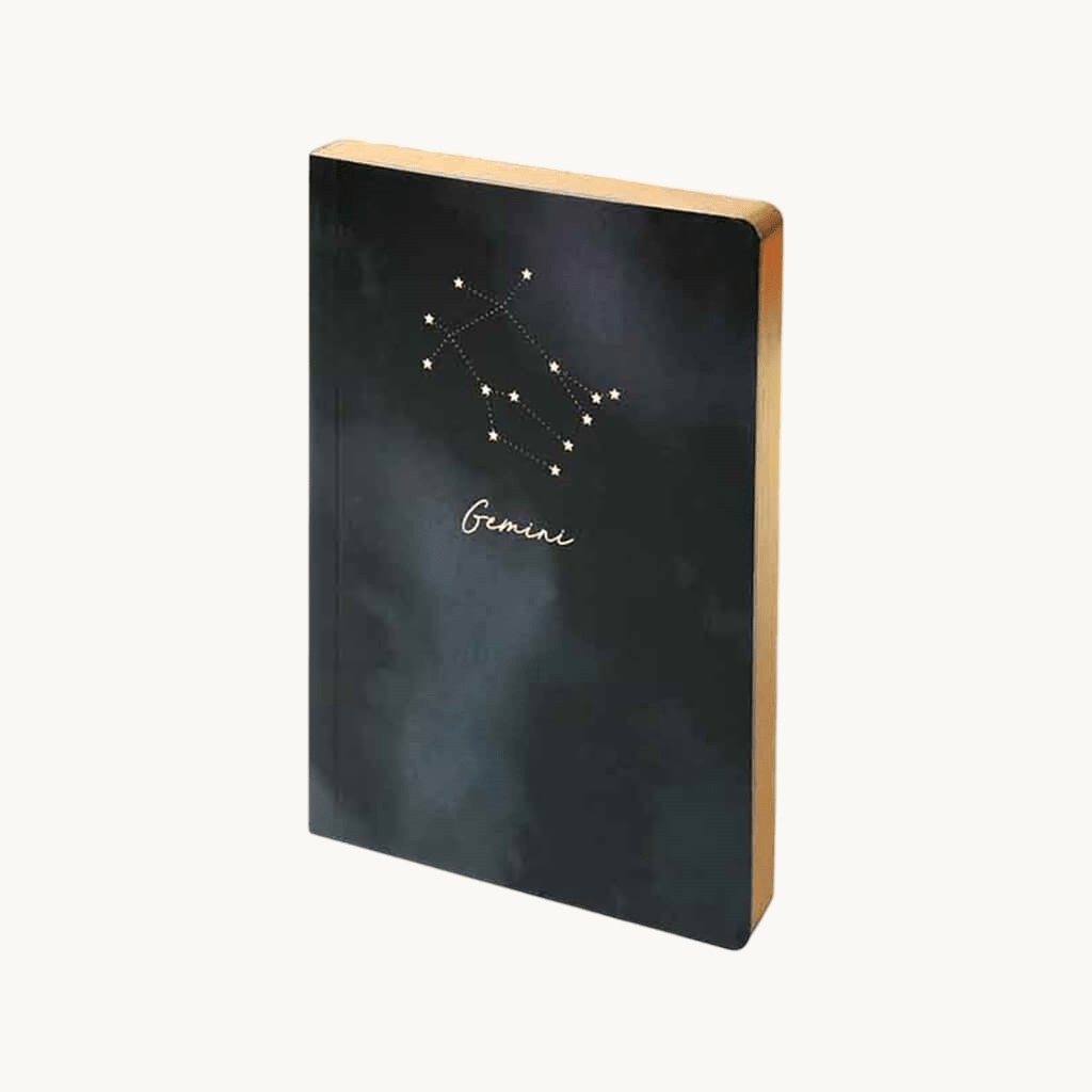 Portico Designs Constellations Softcover Lined Pocket Journal Notebook | Gemini - Giftsmith