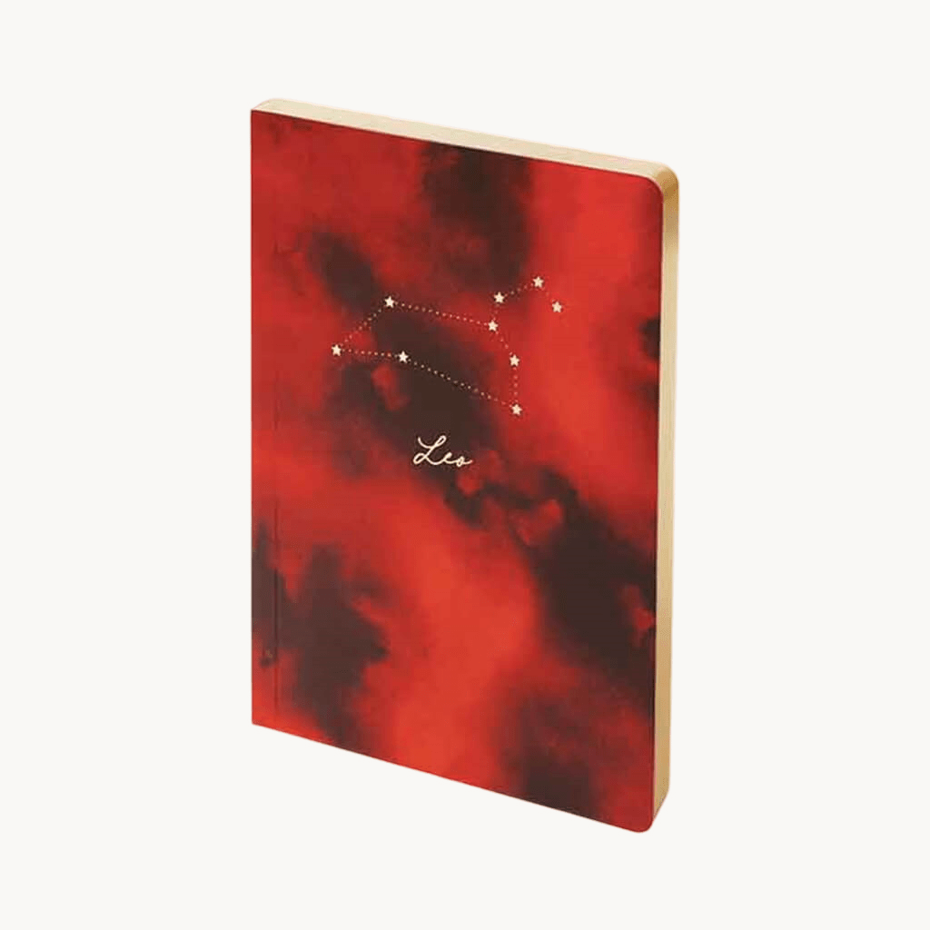 Portico Designs Constellations Softcover Lined Pocket Journal Notebook | Leo - Giftsmith
