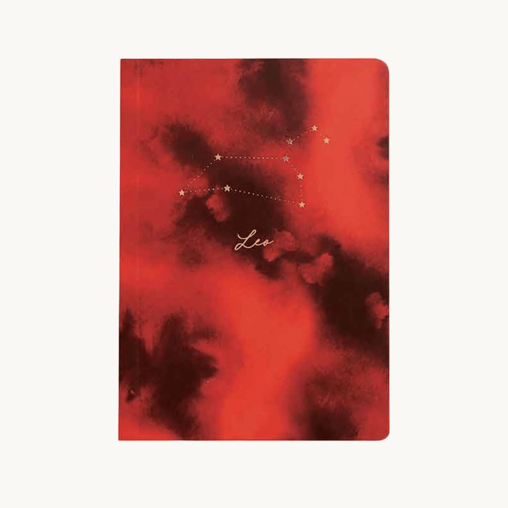 Portico Designs Constellations Softcover Lined Pocket Journal Notebook | Leo - Giftsmith