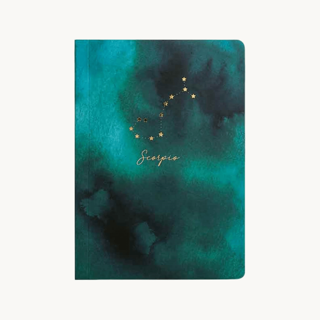 Portico Designs Constellations Softcover Lined Pocket Journal Notebook | Scorpio - Giftsmith