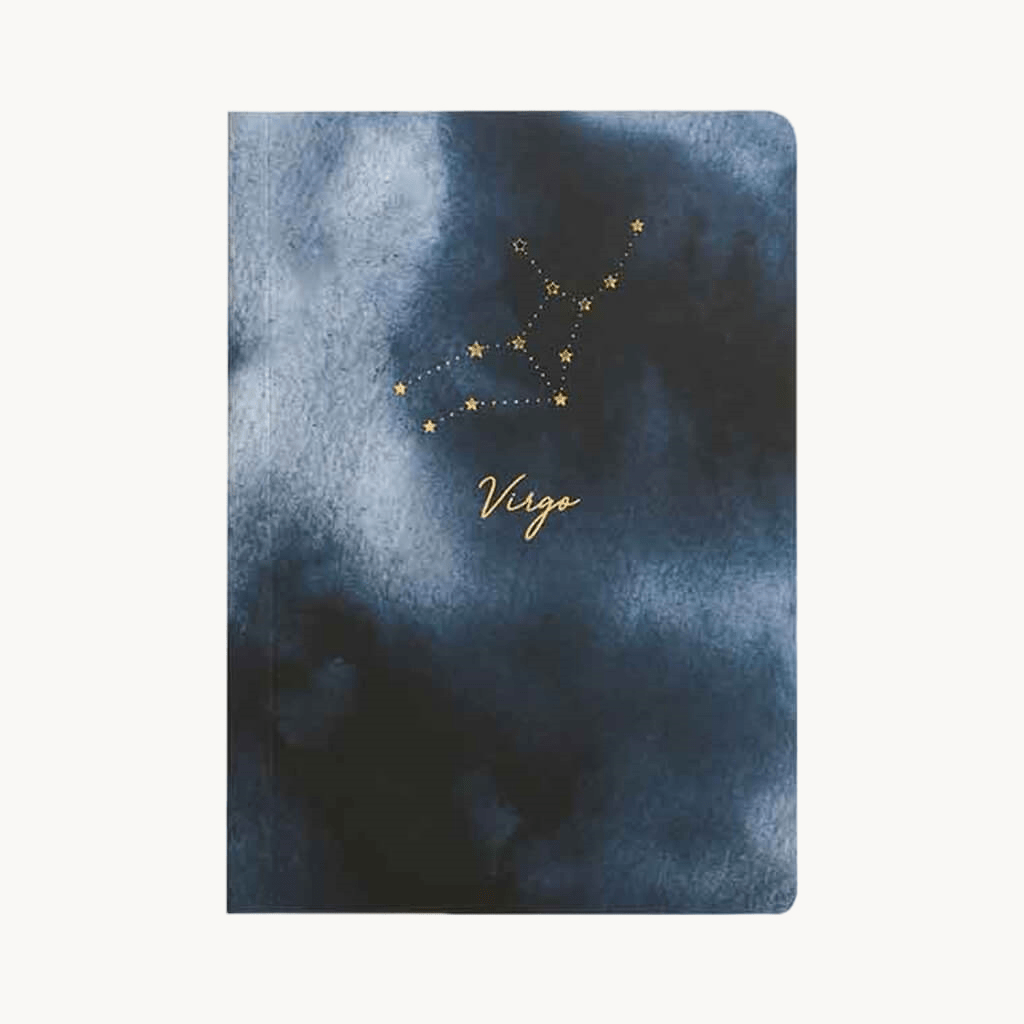 Portico Designs Constellations Softcover Lined Pocket Journal Notebook | Virgo - Giftsmith