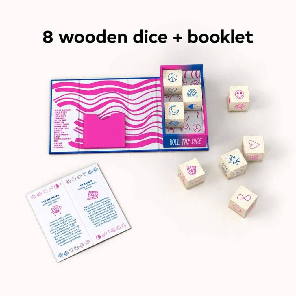 Posi Vibes Fortune-Telling Dice - Giftsmith