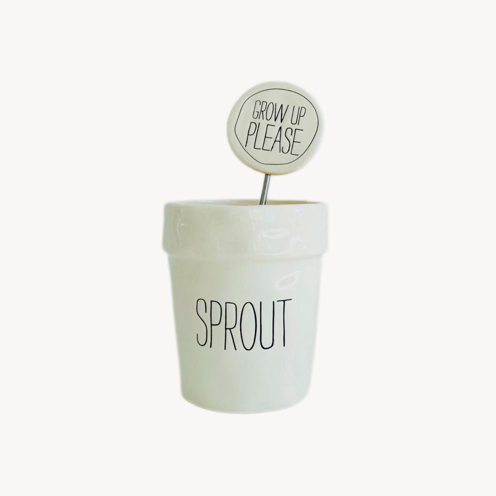 Pot and Marker Set Sprout - Giftsmith