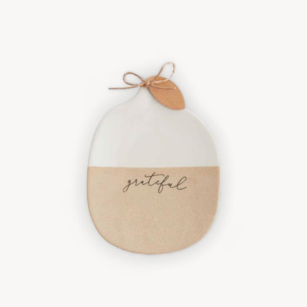 Pumpkin Trinket Dish "Grateful" - Giftsmith