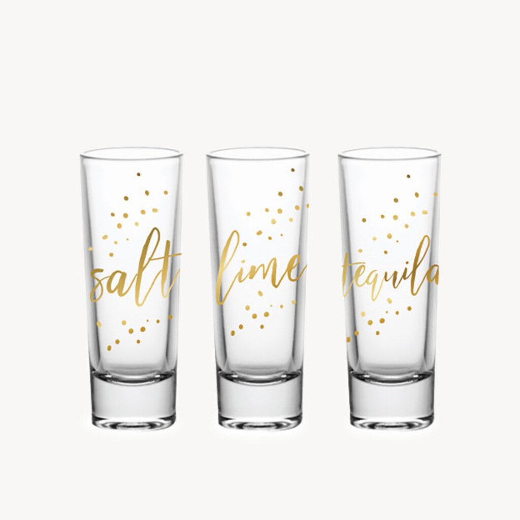 Salt Lime Tequila Shot Glasses - Giftsmith