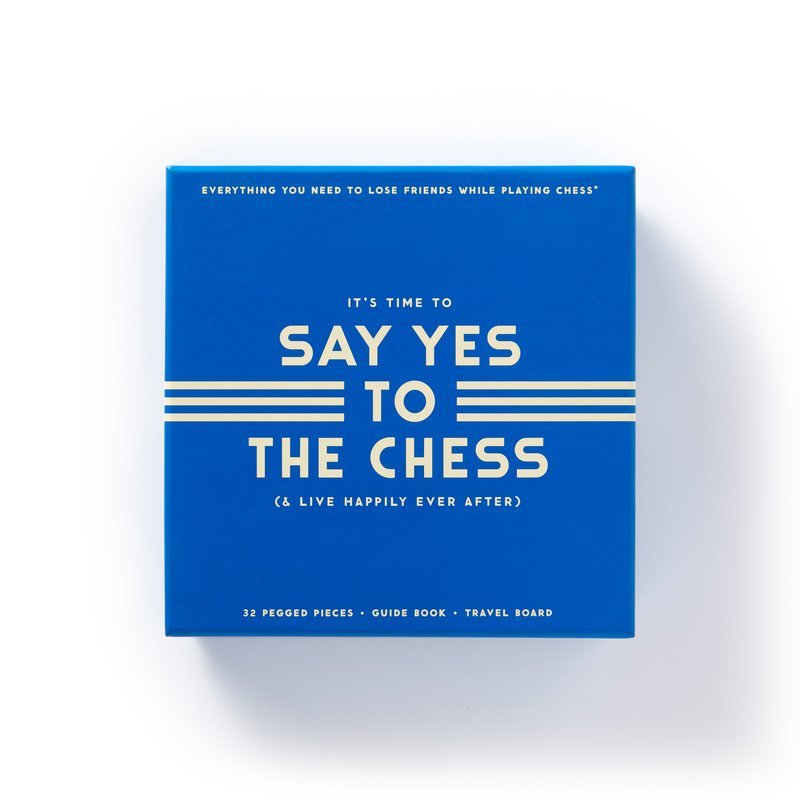 Say Yes To The Chess Game Set - Giftsmith