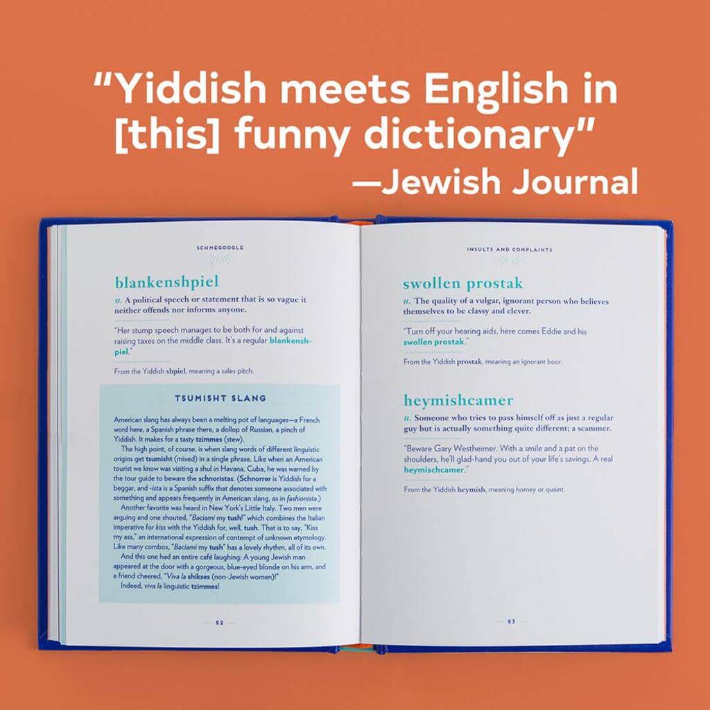 Schmegoogle Yiddish Words for Modern Times - Giftsmith