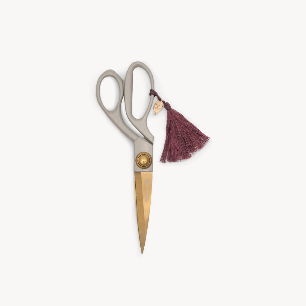 Scissors with Tassel and Charm Mushroom - Giftsmith
