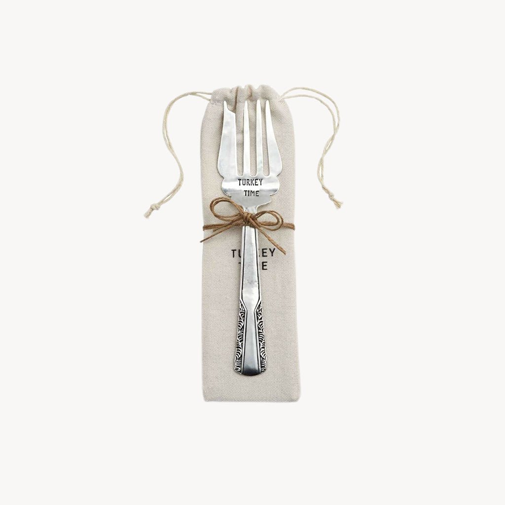 Serving Fork in Bag Set "Turkey Time" - Giftsmith