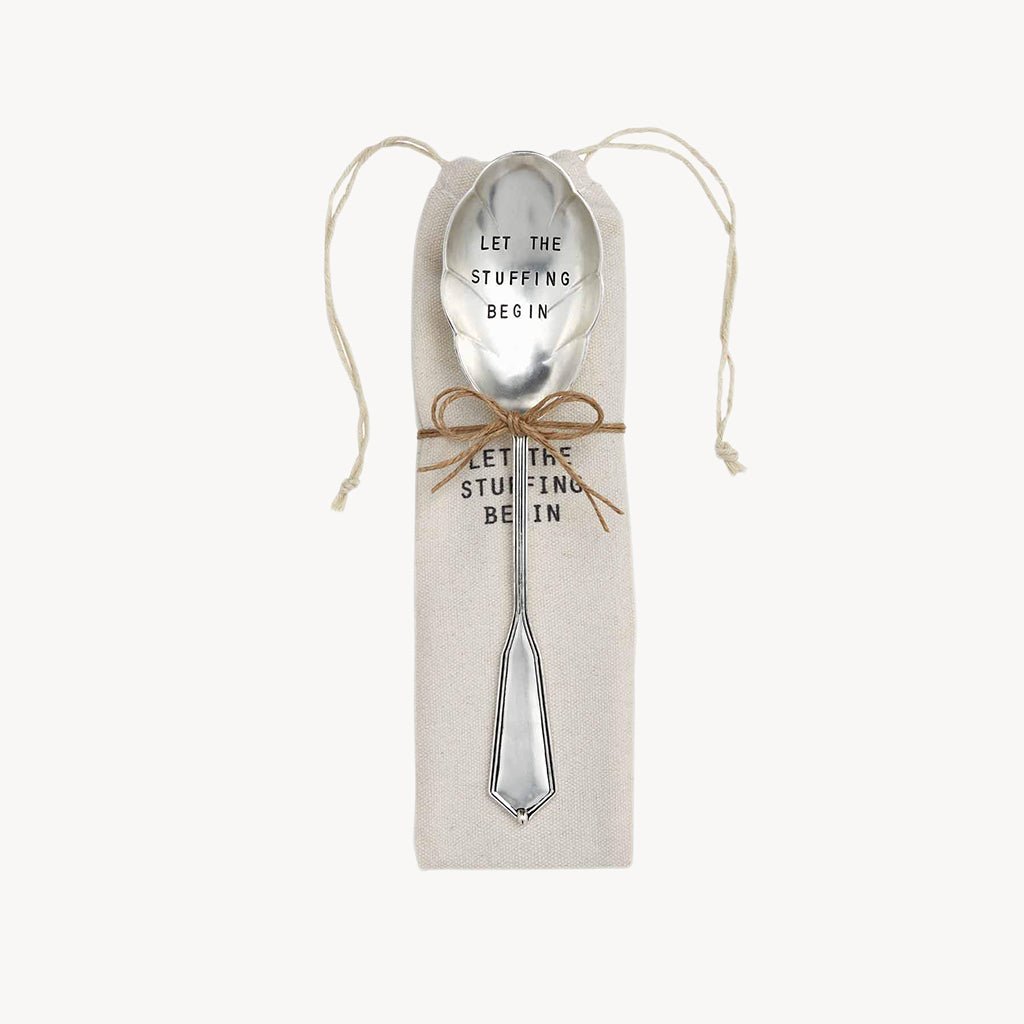 Serving Utensil in Bag Set "Let The Stuffing Begin" - Giftsmith