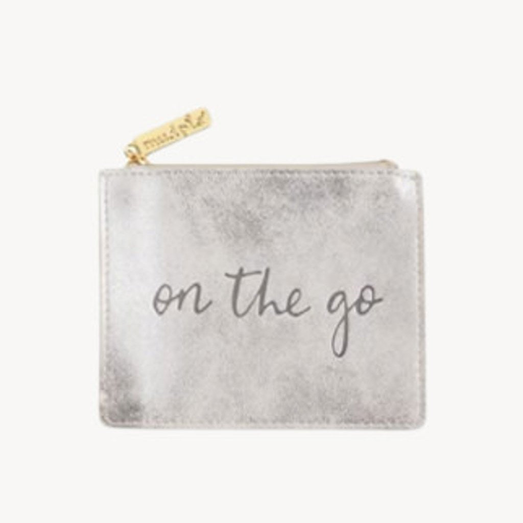 Shimmer Zipper Pouch "On The Go" - Giftsmith
