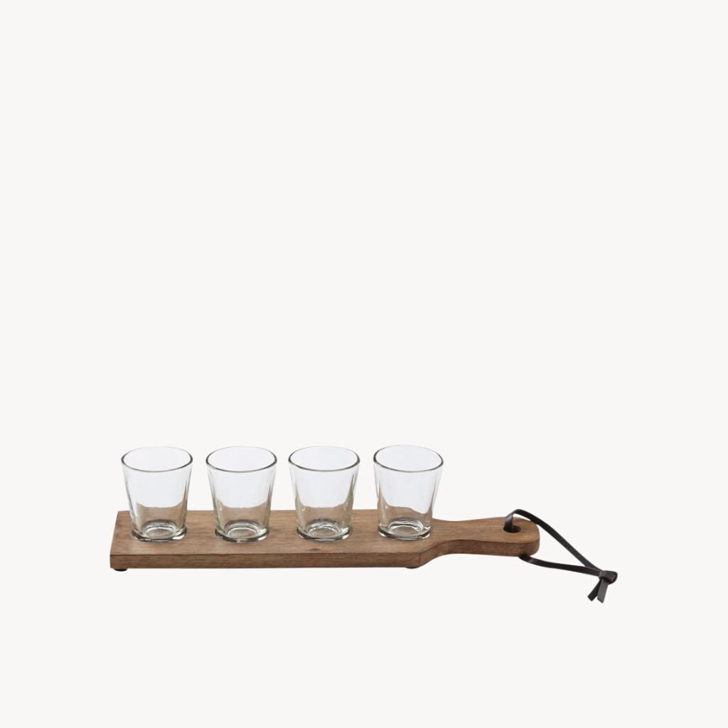 Shot Glass and Paddle Set - Giftsmith