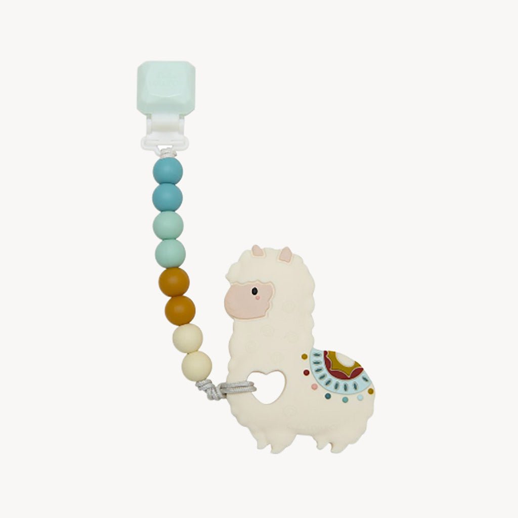 Silicone Teether Gem Set Llama - Giftsmith