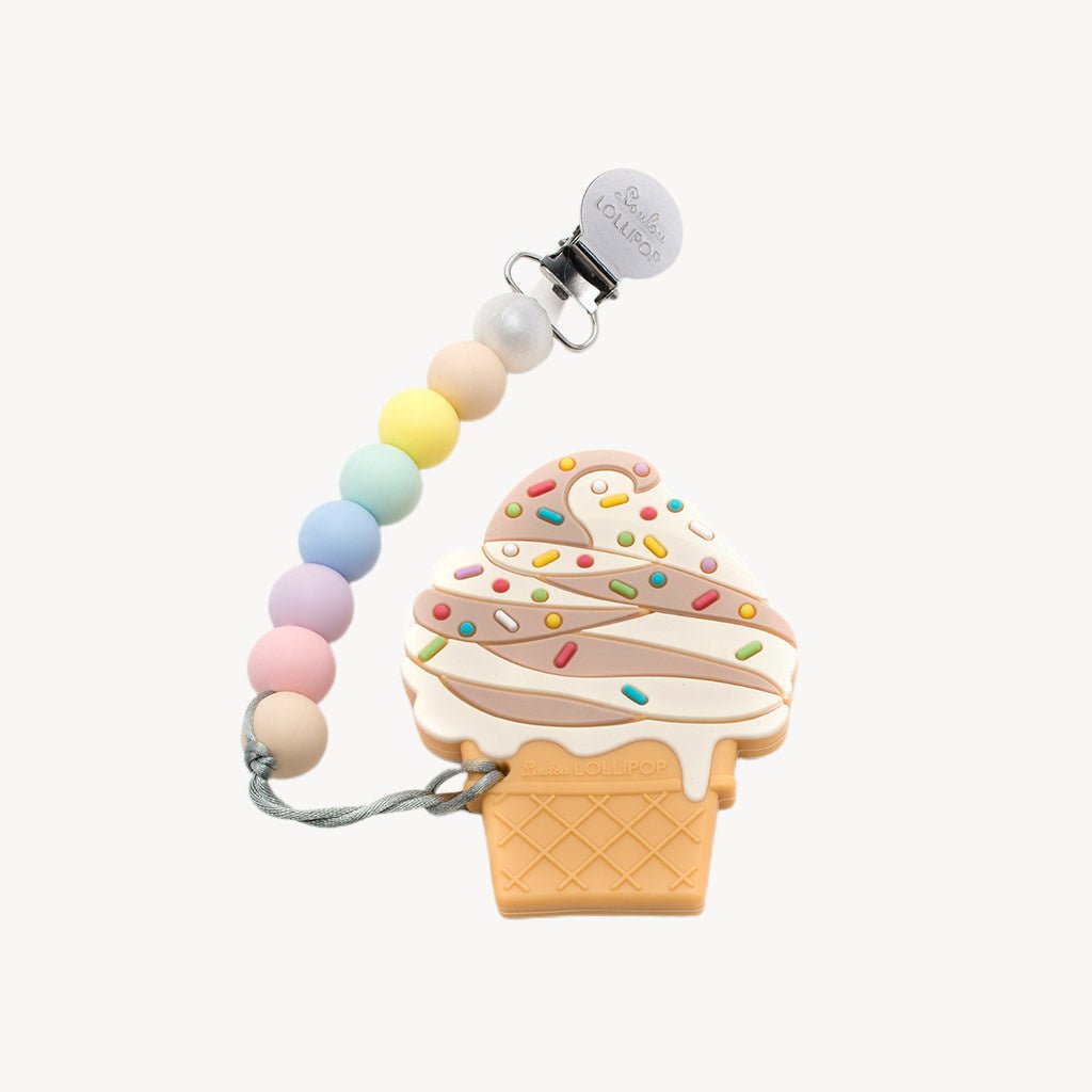 Silicone Teether Set Chocolate Ice Cream - Giftsmith
