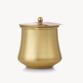 Simmered Cider Candle in Gold Kettle Cup - Giftsmith
