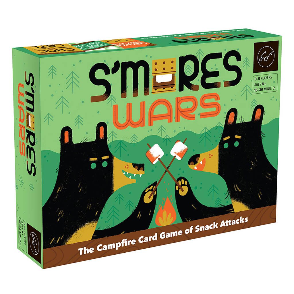 S'mores Wars The Campfire Card Game of Snack Attacks - Giftsmith