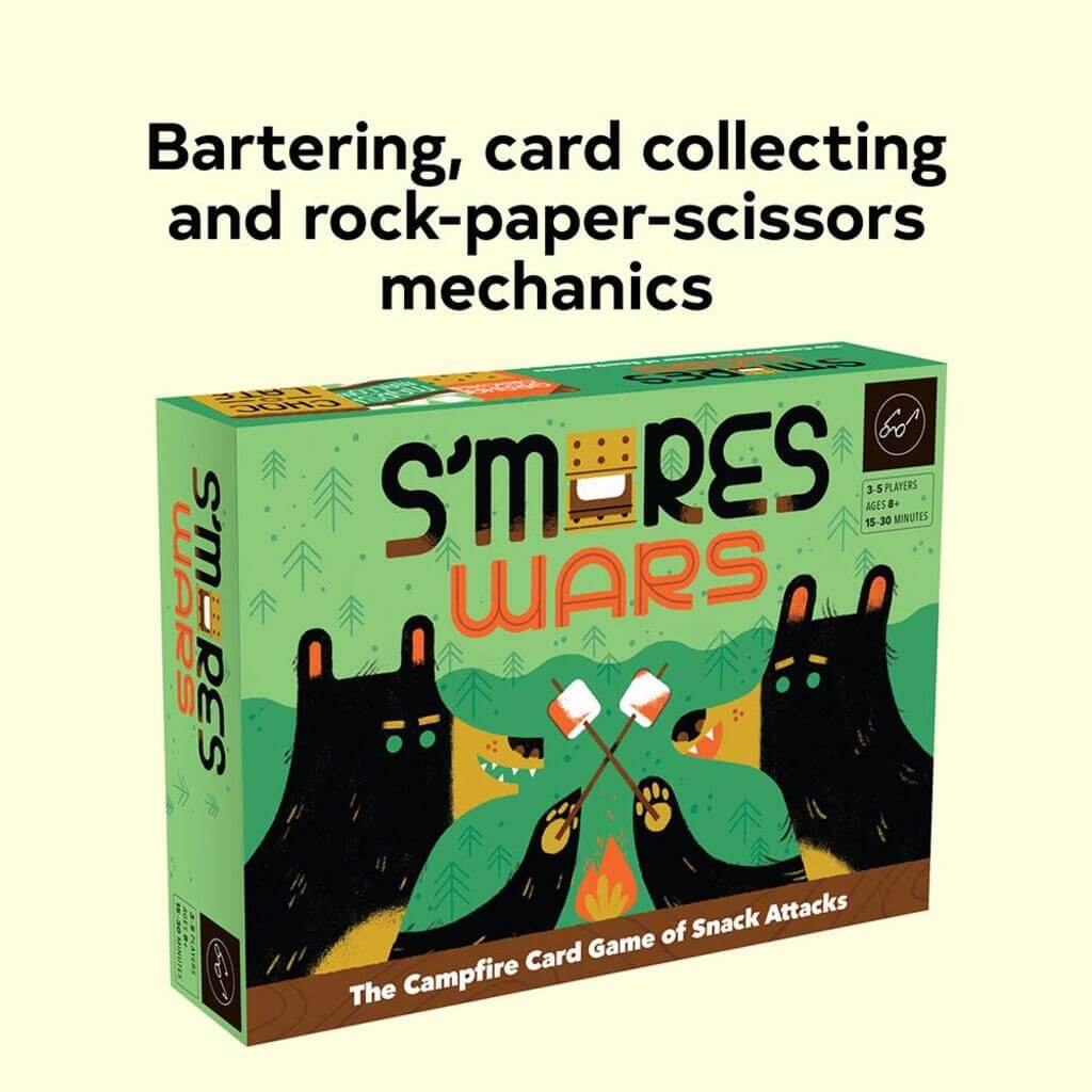 S&#39;mores Wars The Campfire Card Game of Snack Attacks - Giftsmith