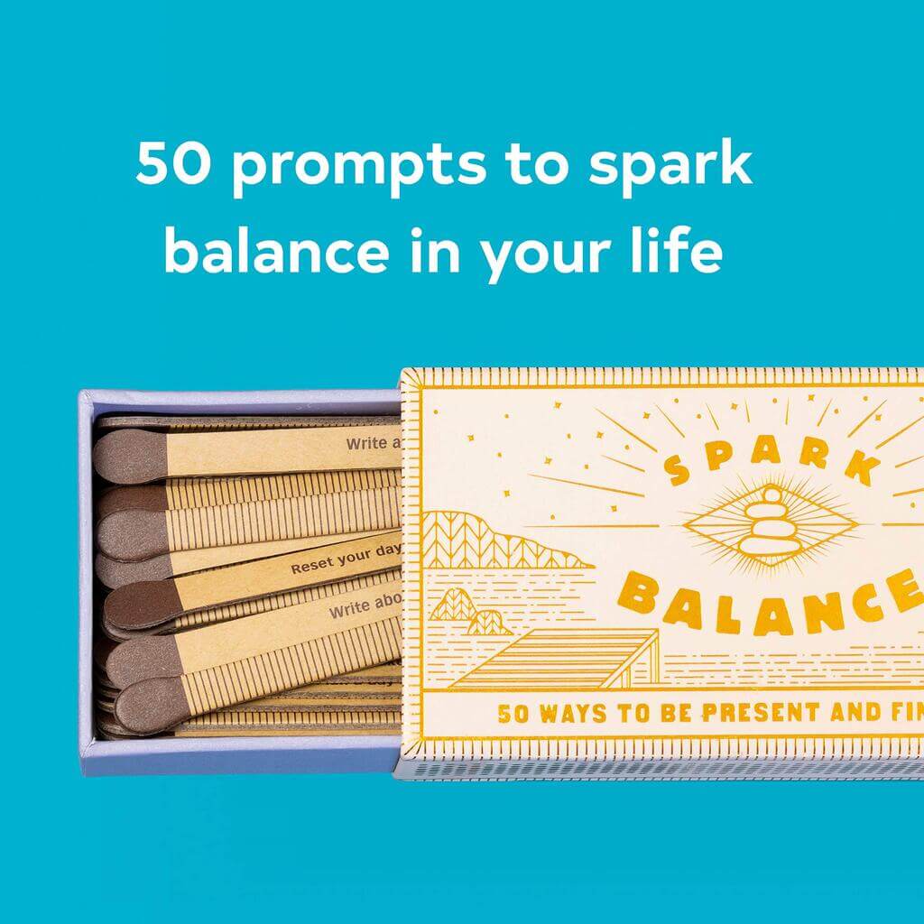 Spark Balance 50 Ways to Be Present and Find Focus - Giftsmith
