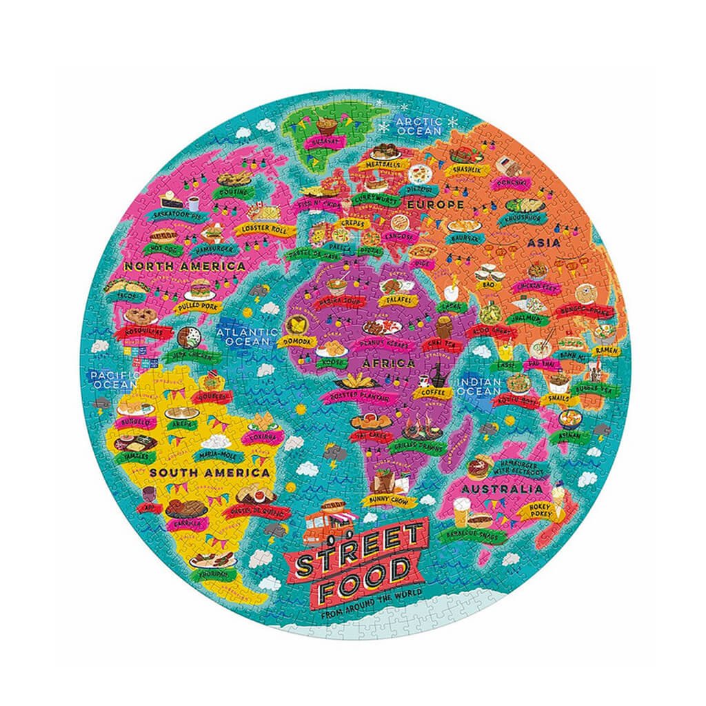 Street Food Lover's 1000 Piece Jigsaw Puzzle - Giftsmith