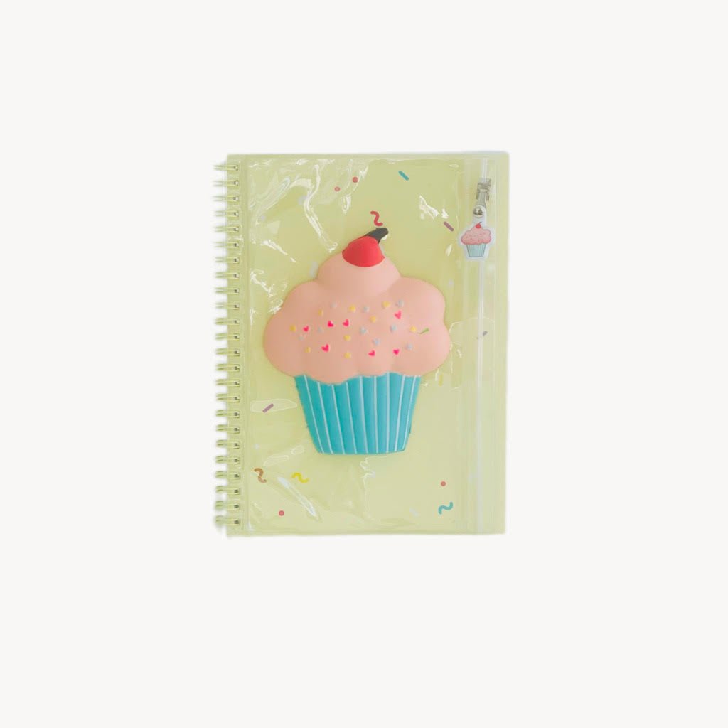 Sweet Treats Squishy Notebook Cupcake - Giftsmith
