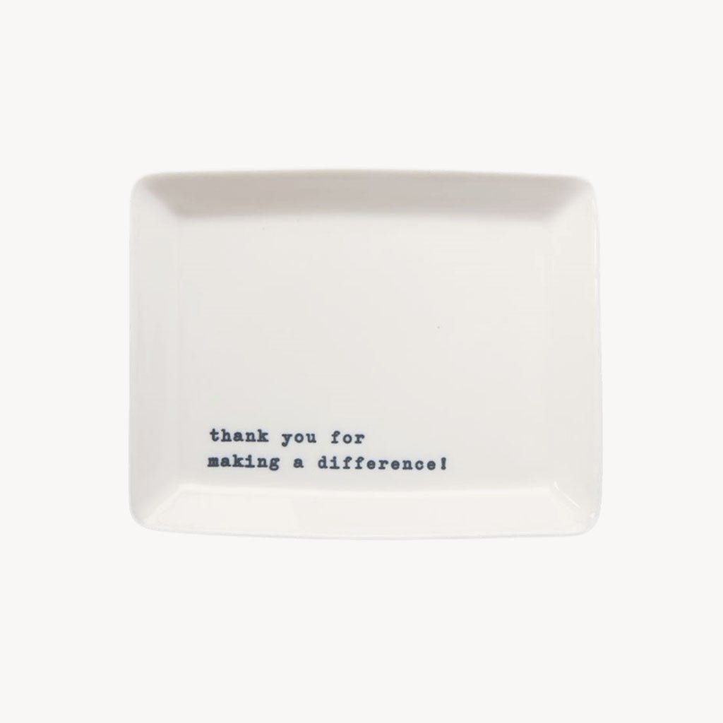 Teacher Trinket Tray Rectangle - Giftsmith