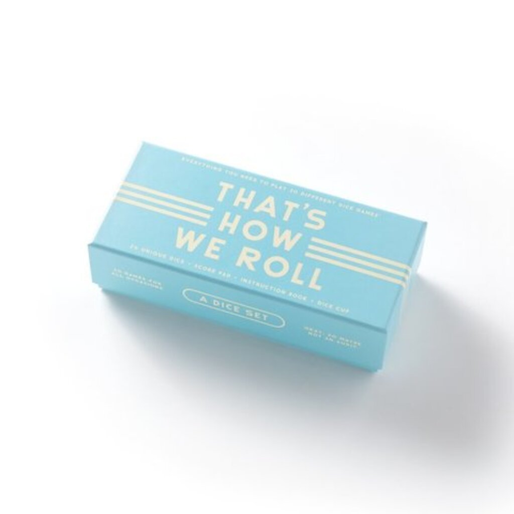 That's How We Roll Dice Game Set - Giftsmith