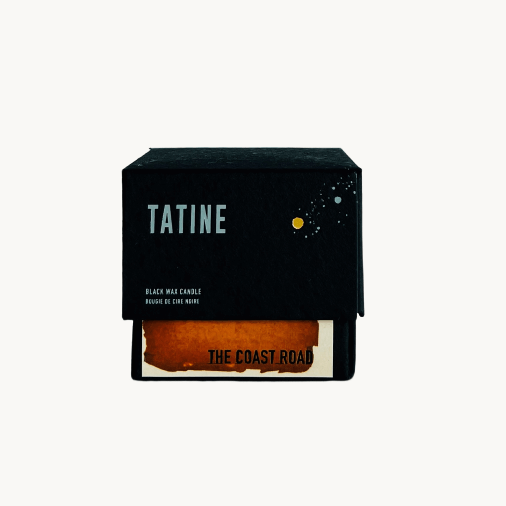The Coast Road - 3oz Petite Black Wax Candle - Giftsmith