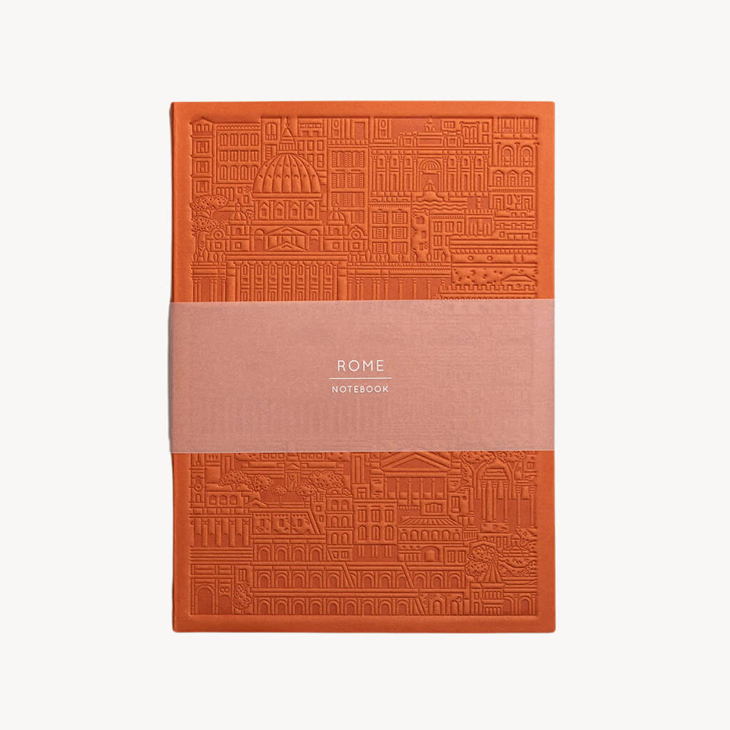 The Rome Notebook Rust - Giftsmith