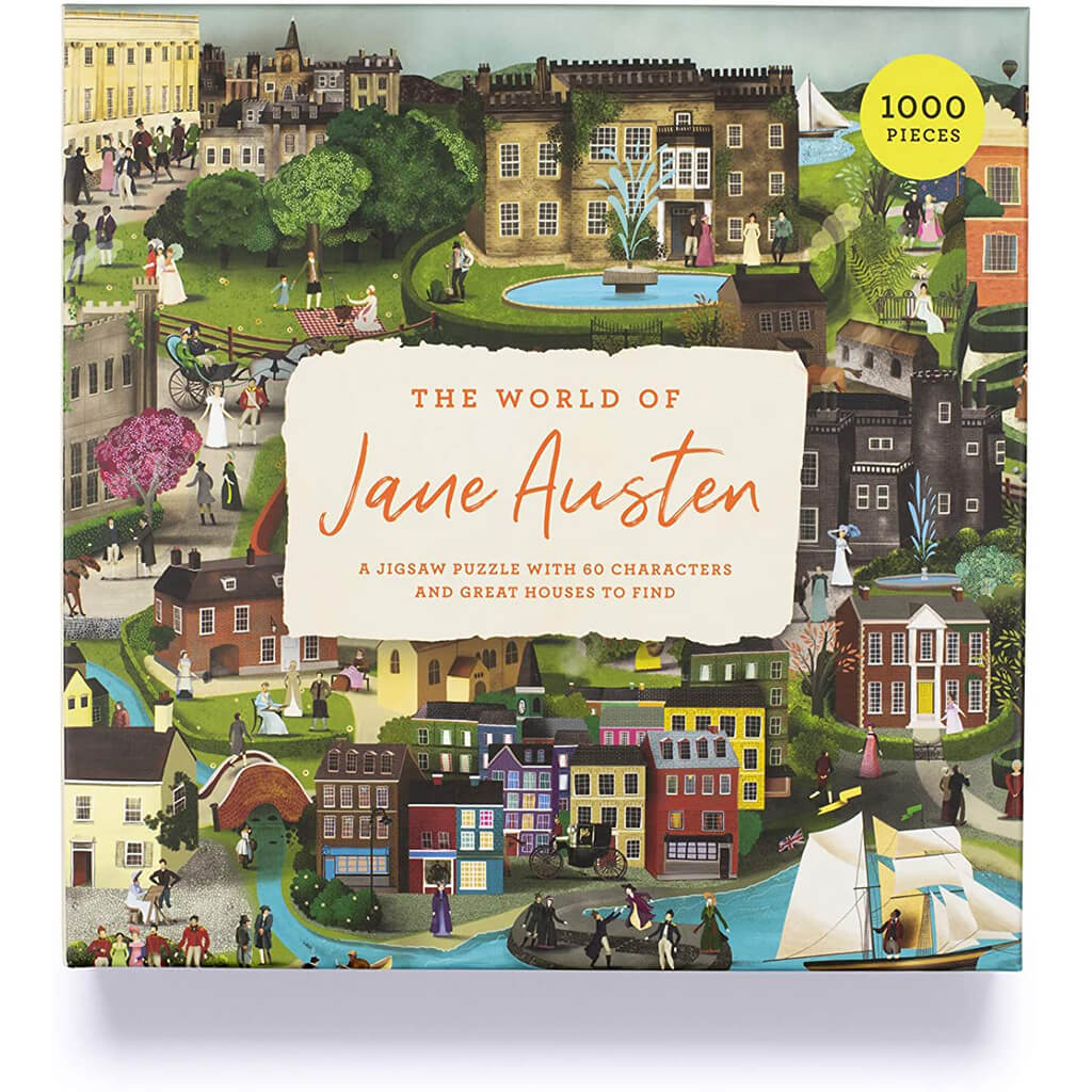 The World of Jane Austen 1000 Piece Puzzle - Giftsmith