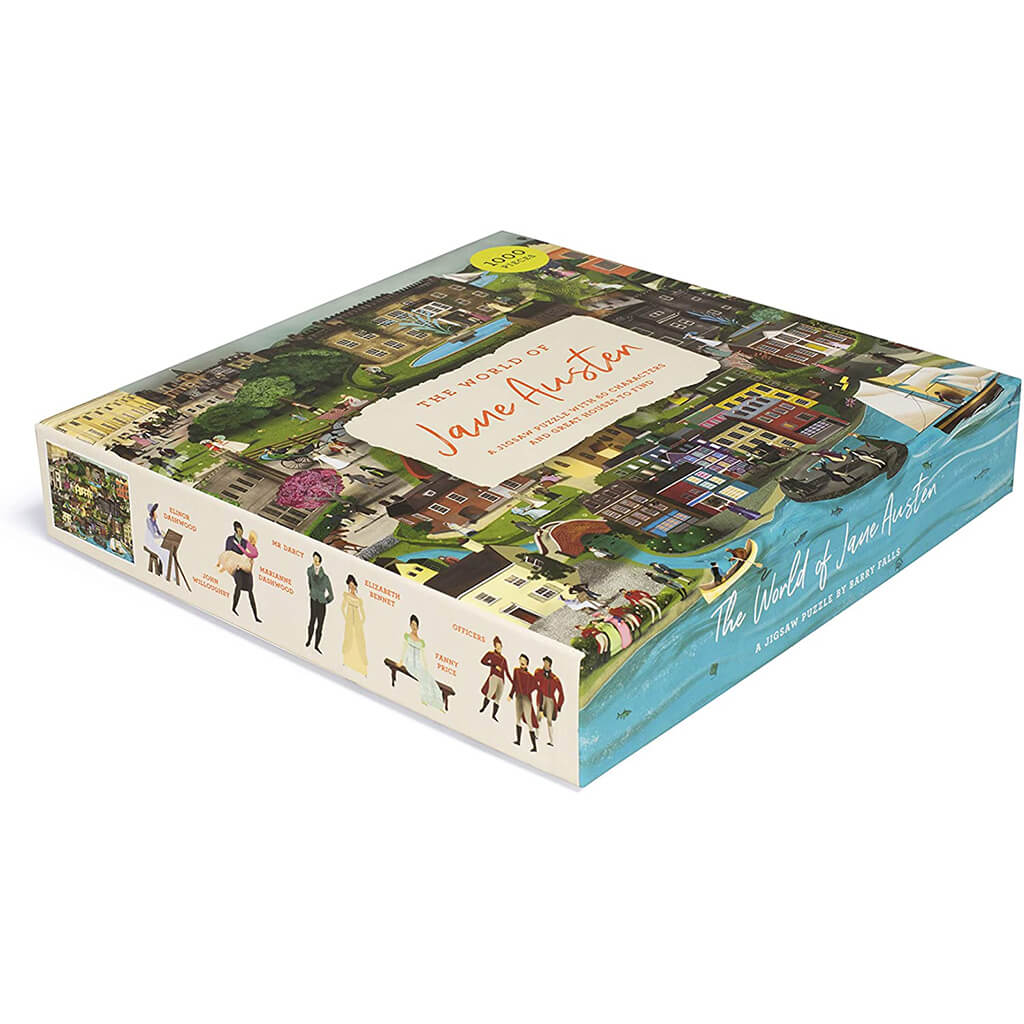 The World of Jane Austen 1000 Piece Puzzle - Giftsmith