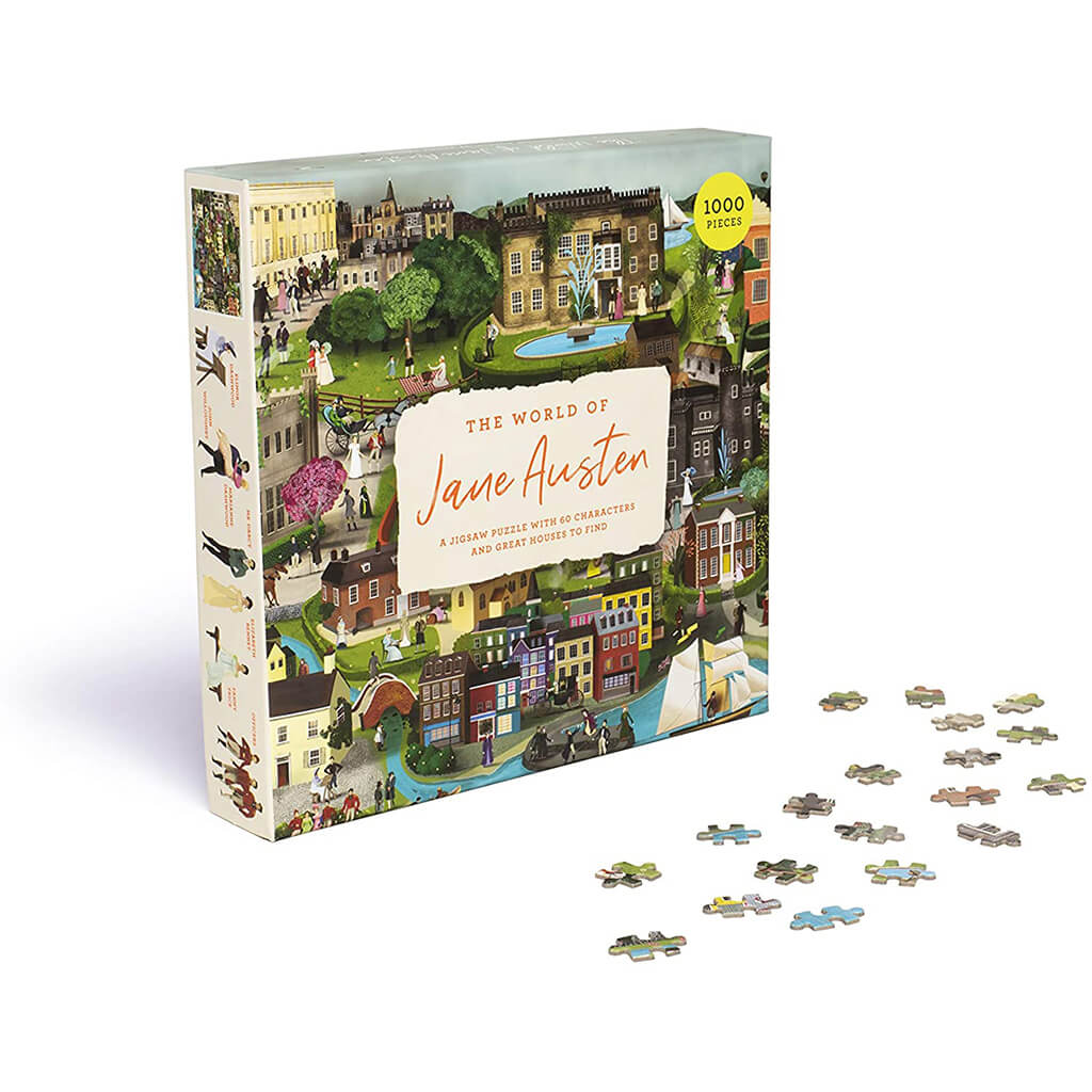 The World of Jane Austen 1000 Piece Puzzle - Giftsmith