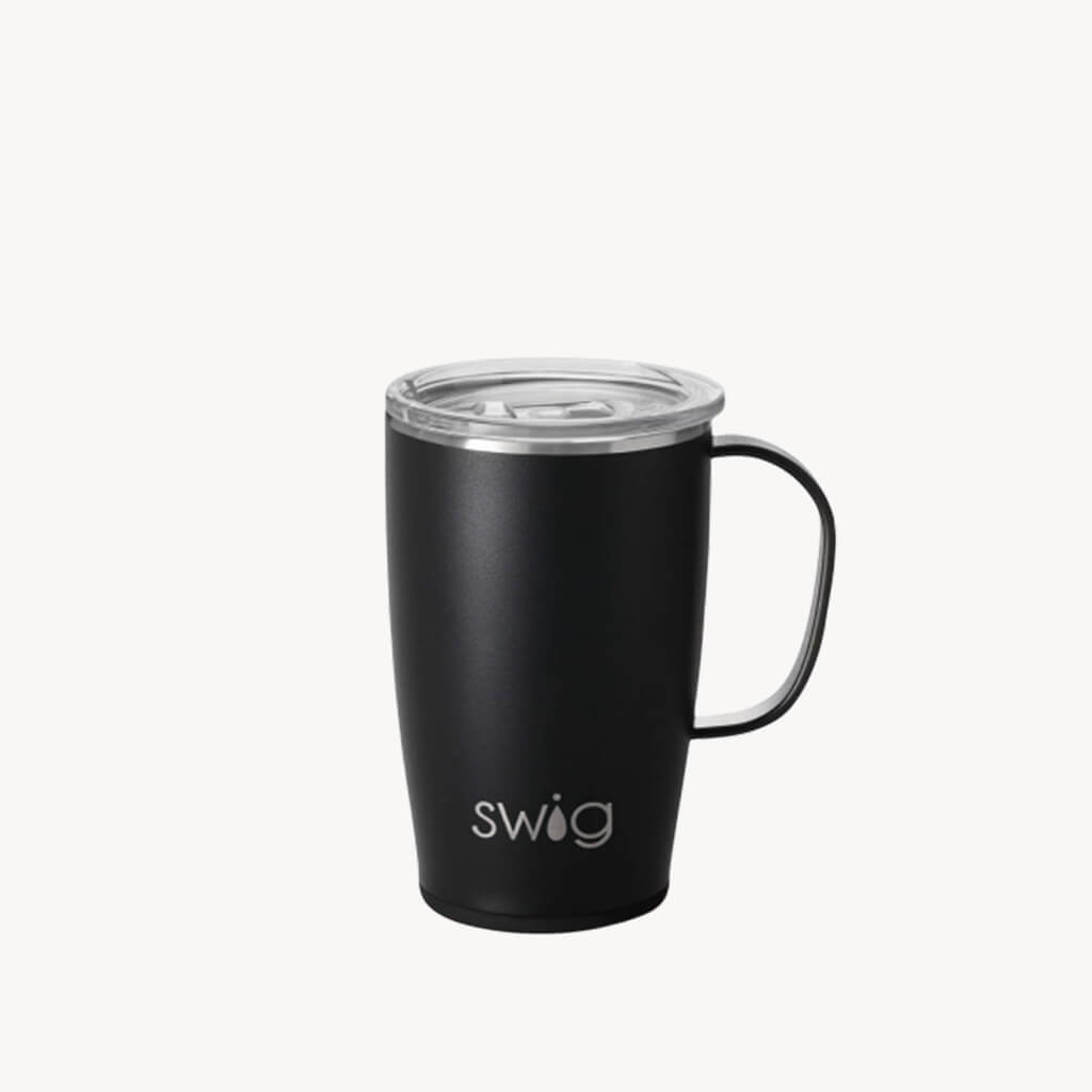 Travel Mug Matte Black - Giftsmith