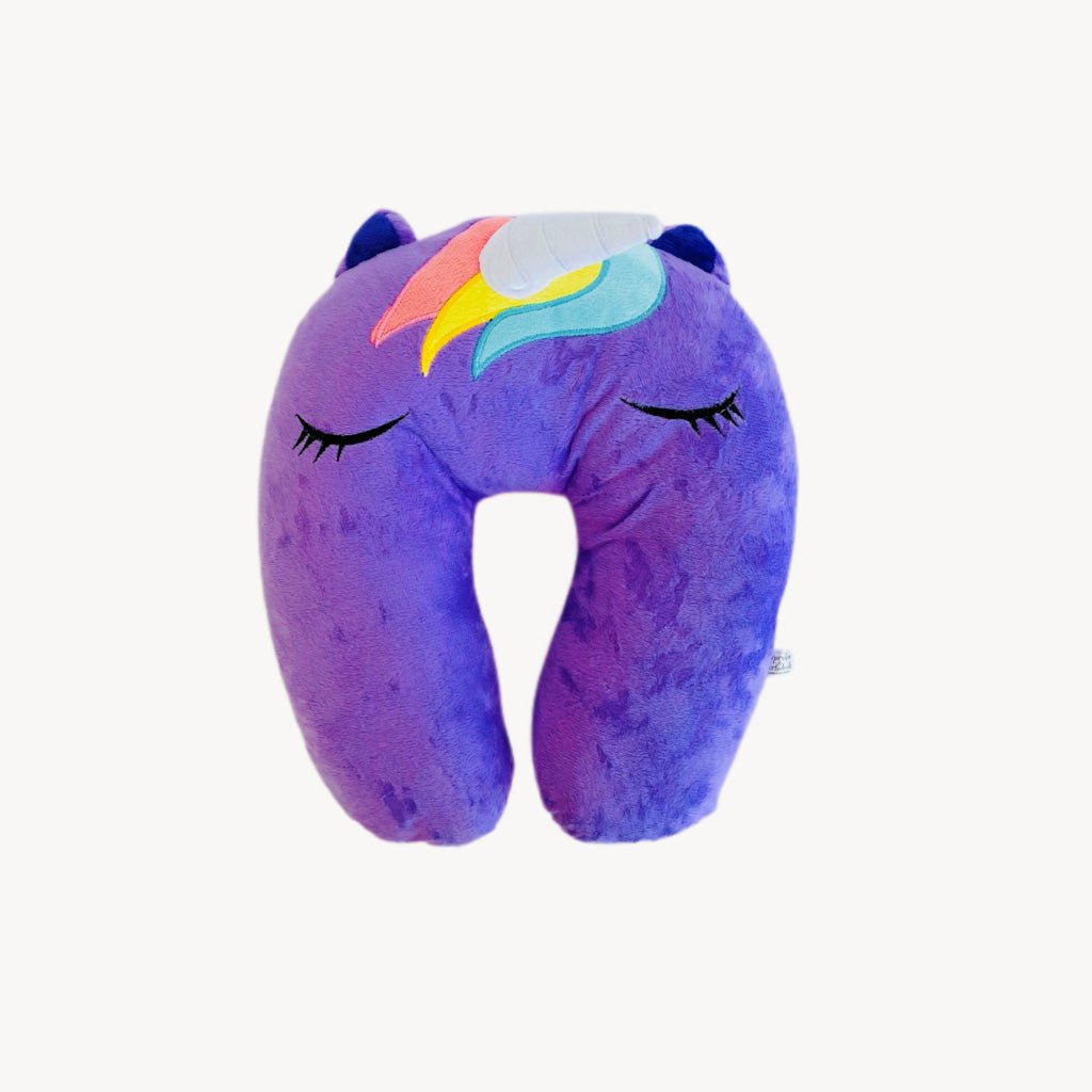 Unicorn Plush Pillow Purple - Giftsmith