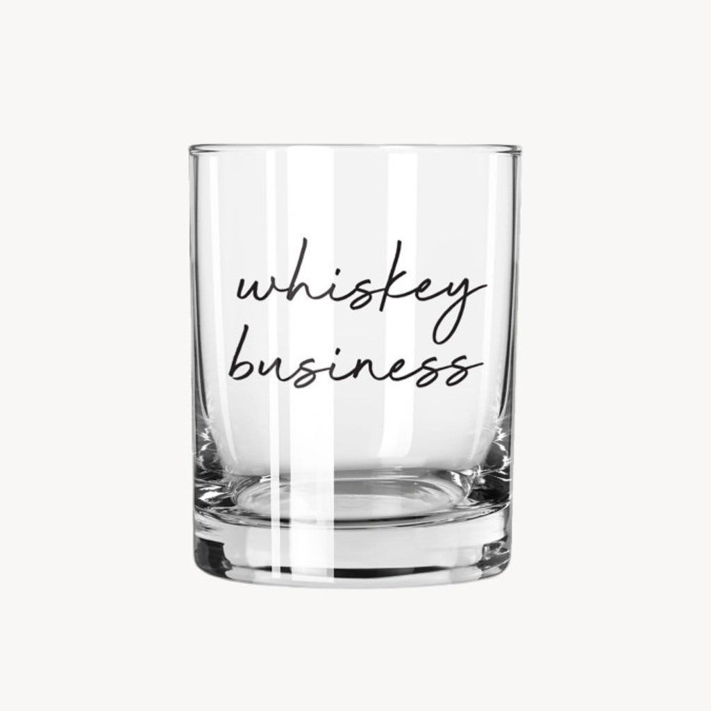 Whiskey Business Glass - Giftsmith