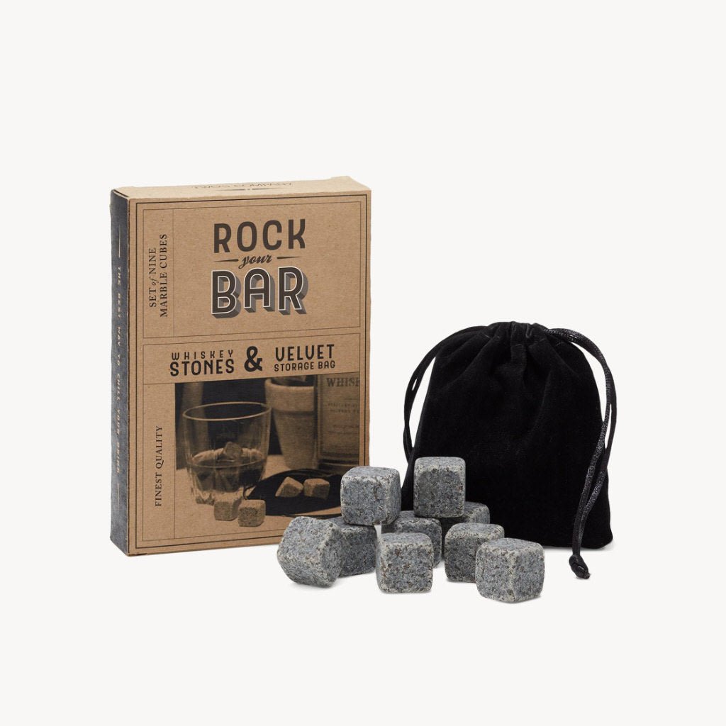 Whiskey Stones in Pouch - Giftsmith