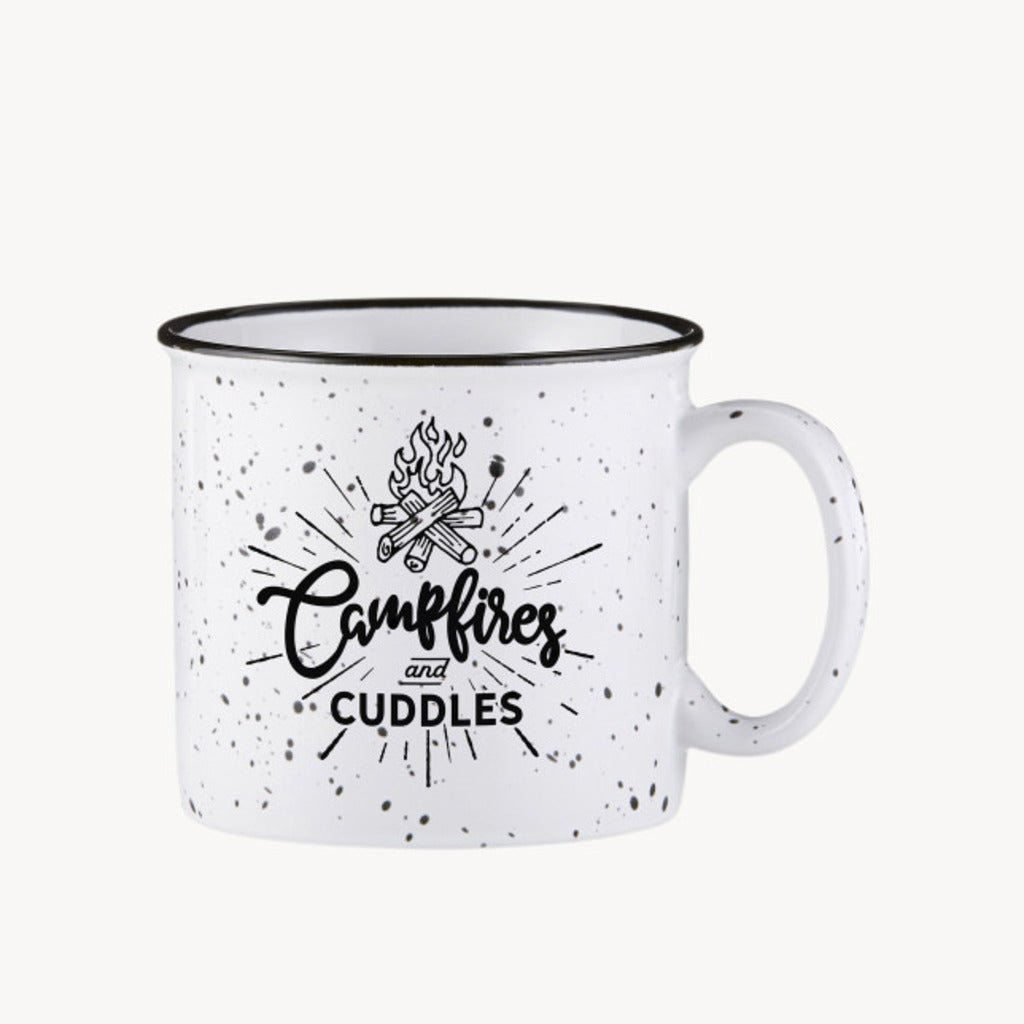 White Campfire Mug - Giftsmith