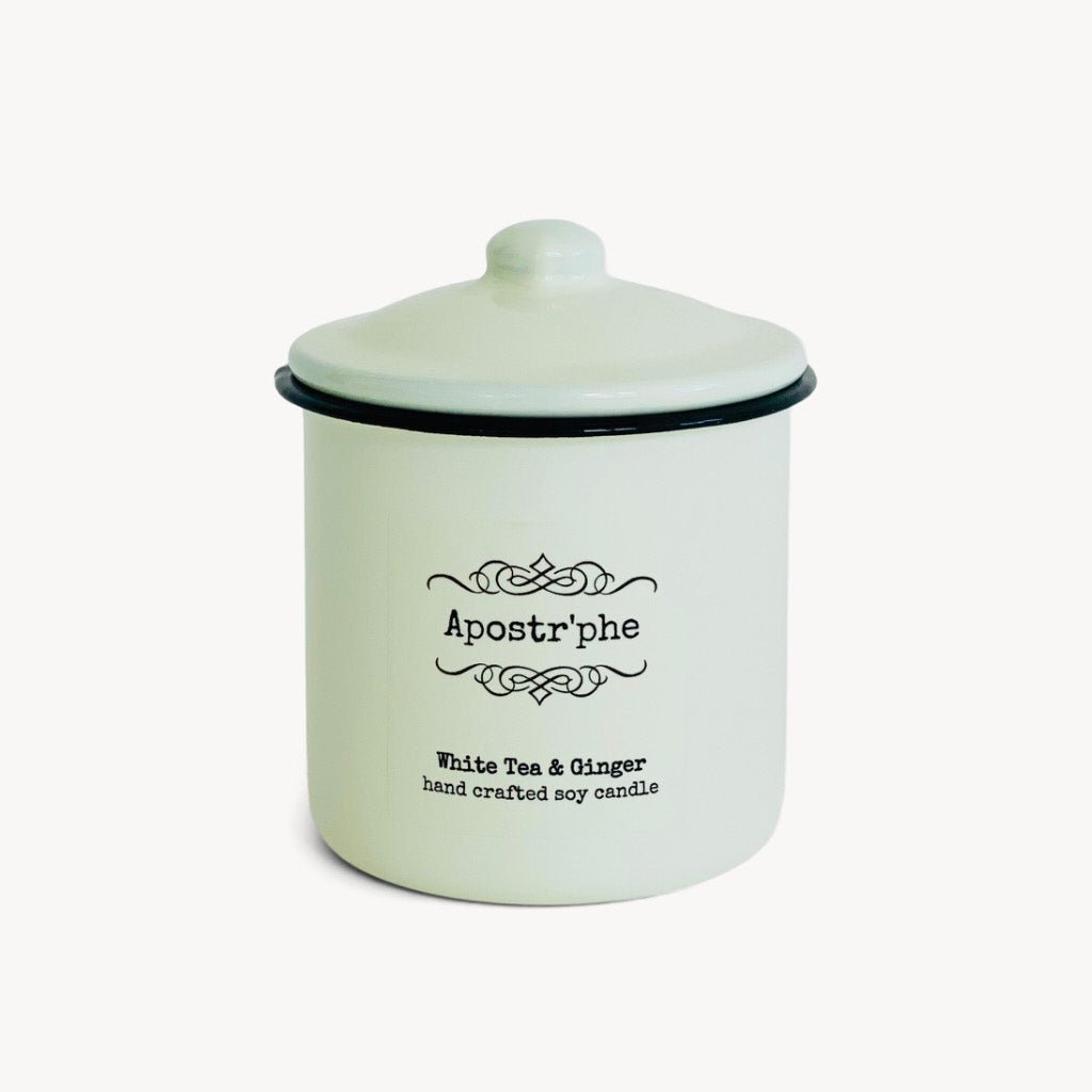 White Tea & Ginger Candle - Giftsmith
