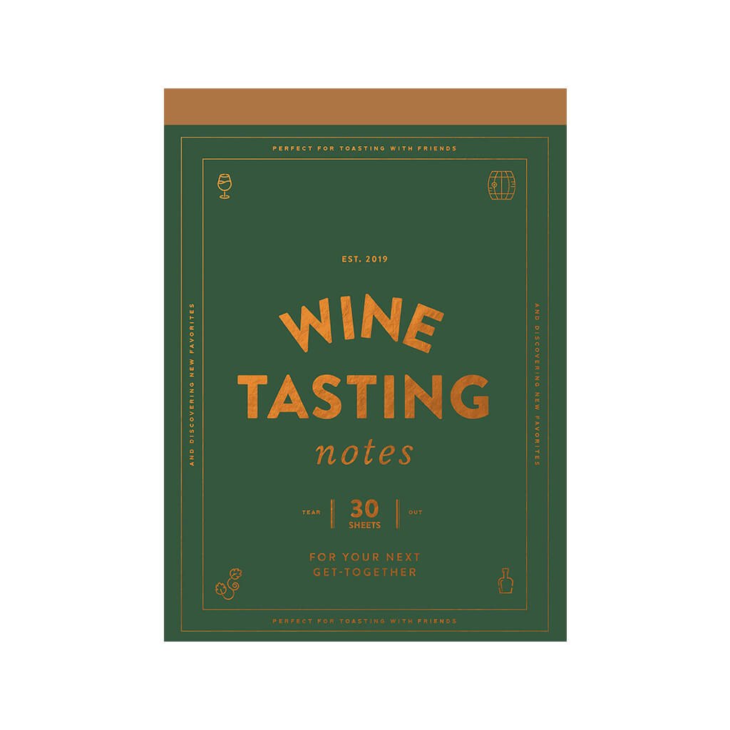 Wine Tasting Notes 30 tear-out sheets for your next get-together - Giftsmith