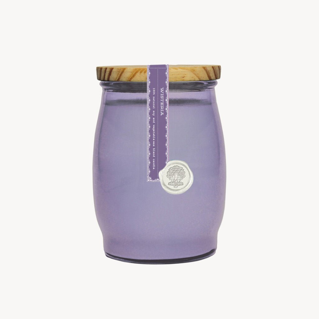 Wisteria Barrel Candle - Giftsmith