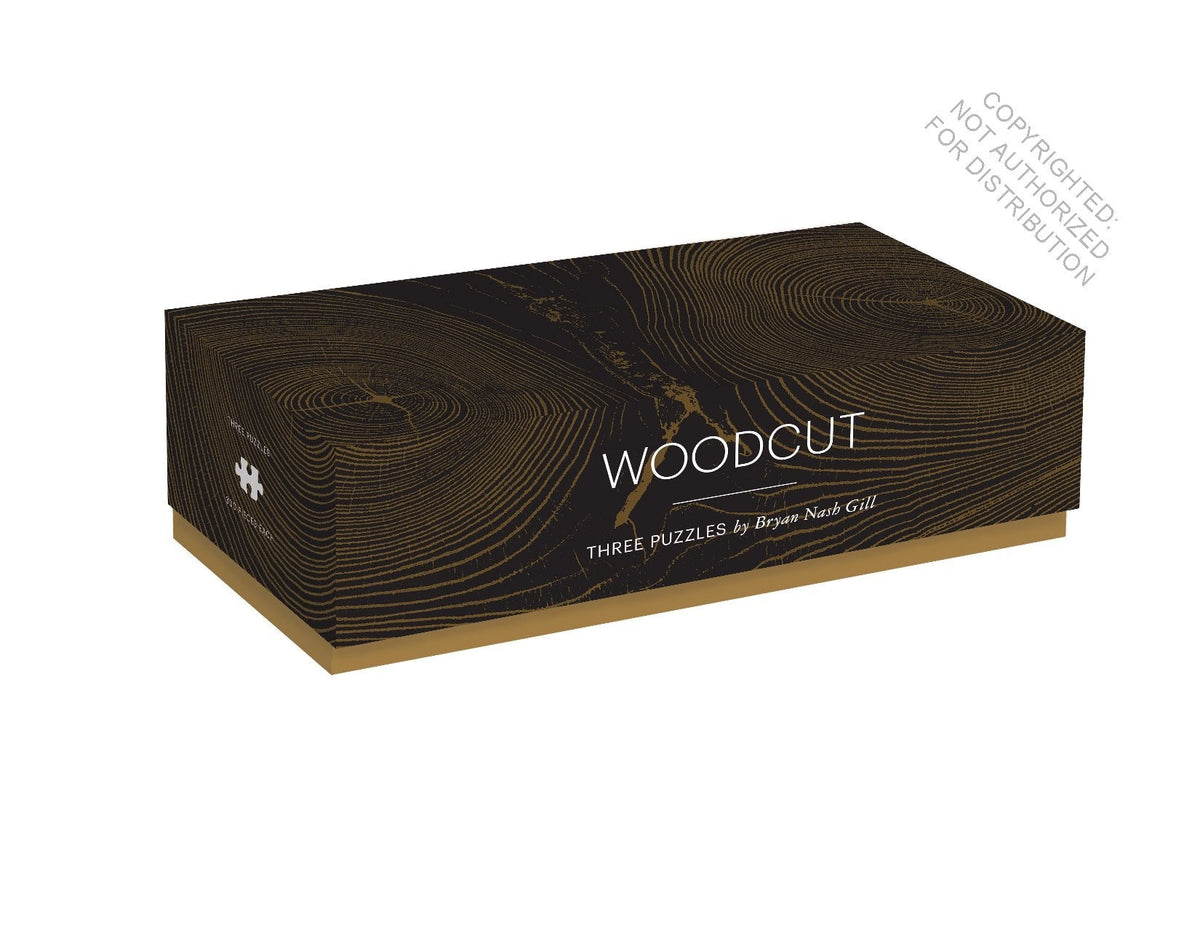 Woodcut: Three Puzzles - Giftsmith